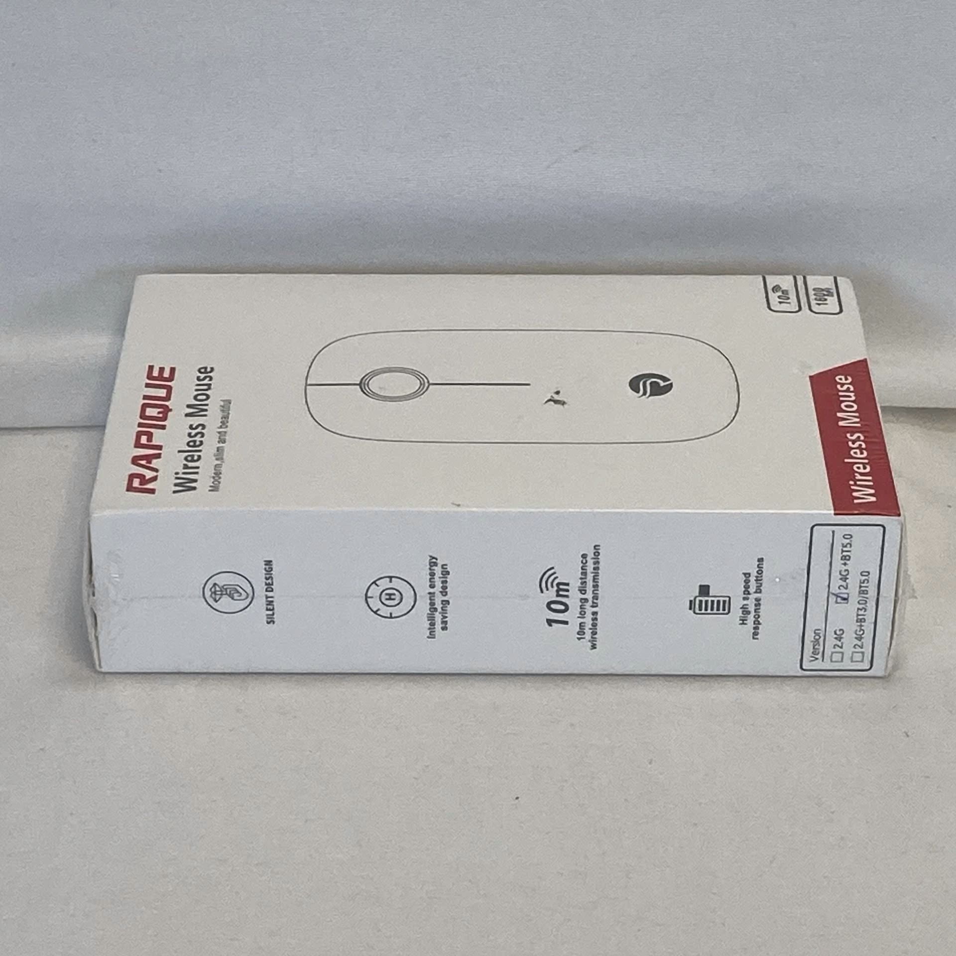 CIRCLE- Rapique Bluetooth Wireless Mouse R306 Rose Gold X0043Ibrxp New