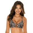 thumbnail image 3 of RELLECIGA Women's Strappy Longline Triangle Bikini Top, 3 of 6