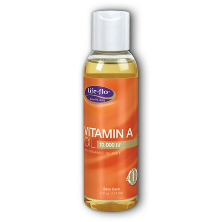 Vitamin A Oil Life Flo Health Products 4 fl oz