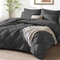 thumbnail image 1 of Juego de sábanas SunStyle Home King, 7 piezas, gris oscuro, 1 of 7