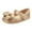 Gold, variant on Icvfdpl Toddler Baby Girls Dress Shoes Princess Fashion Gold Bownot Buckle For Little Kids