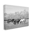 thumbnail image 4 of Stupell Industries Horses Grazing by Mountains Animals & Insects Photography Gallery Wrapped Canvas Art Print Wall Art, 48 x 36, 4 of 8