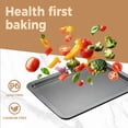 thumbnail image 4 of HONGBAKE 10-Piece Nonstick Carbon Steel Bakeware Set, Baking Sheet Set, Baking Pans, Cake & Loaf Pans, Muffin Pan, Grey, 4 of 8