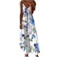 thumbnail image 2 of FcBaudy Camisole Sans Manches Col en V, Robes d'Été pour Femmes, Robes Décontractées Mode Imprimée Camisole Sans Manches Robe Femme, 2 of 5