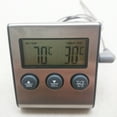 thumbnail image 4 of Meat Thermometer Digital Thermometer Oven Thermometer Timer with Stainless Steel Probe Instant Read Thermometer Kitchen Food Thermometer for Indoor Outdoor Cooking BBQ Grill Smoker, 4 of 4