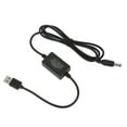 thumbnail image 1 of 1.2m USB 5V to DC 8V Voltage Cable,Step Up Voltage Converter Power Cable for Camera Desk Lamp Loudspeaker Extended Use, 1 of 7