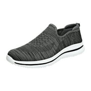gvdentm Mens Size 15 Sneakers Fashion Men Mesh Mountaineering Casual Sport Shoes Lace Up Solid Color Running