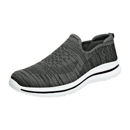 

Eashery Running Shoes For Men Men s Softride Premier Slip on Wide Running Shoe Dark Gray 12