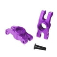 thumbnail image 4 of guohui 2 Pieces 1/14 RC Car Rear Axle Seat Replacement Part for 14211 Crawler Model Purple, 4 of 9