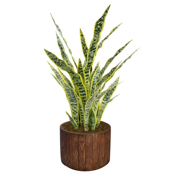 Artificial Faux Real Touch 3.42 Feet Tall Agave With Planter
