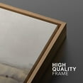 thumbnail image 4 of IDEA4WALL Framed Canvas Print Wall Art Set Grunge Duotone Tan Abstract Illustration Digital Art Wall Decor Bohemian Retro Artwork Contemporary for Living Room, Bedroom, Office - Natural 16"x24"x2, 4 of 5