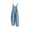 #01Sky Blue, variant on Women Linen Overalls Summer Casual Floral Printed Loose Fit Jumpsuits Boho Wide Leg Rompers Pants with Pockets Purple M