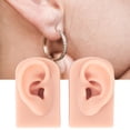 thumbnail image 3 of Flexible Soft Reusable Silicone Ear Model for Acupuncture,  Practice, and Displaying Hearing Amplifiers, 3 of 8