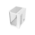 thumbnail image 4 of DIYPC DIY-CUBE03-W White Dual USB3.0 Tempered Glass Micro ATX Gaming Computer Case w/ 3 x Tempered Glass Panel, 4 of 7