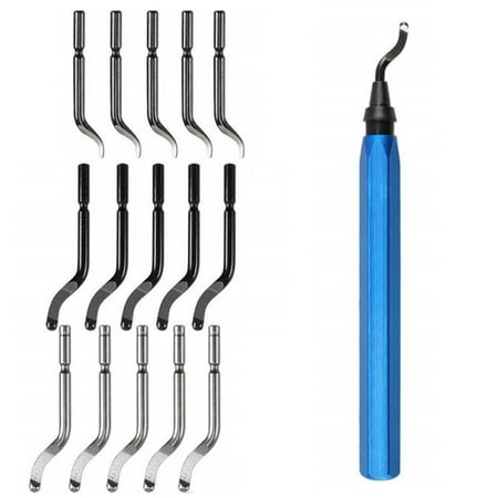 

15PCS Deburr Cutters Metal Deburring Tool Kit for Copper Steel