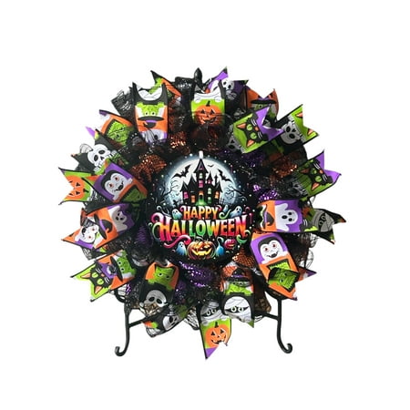 Happy Halloween Halloween Wreath Halloween Decor