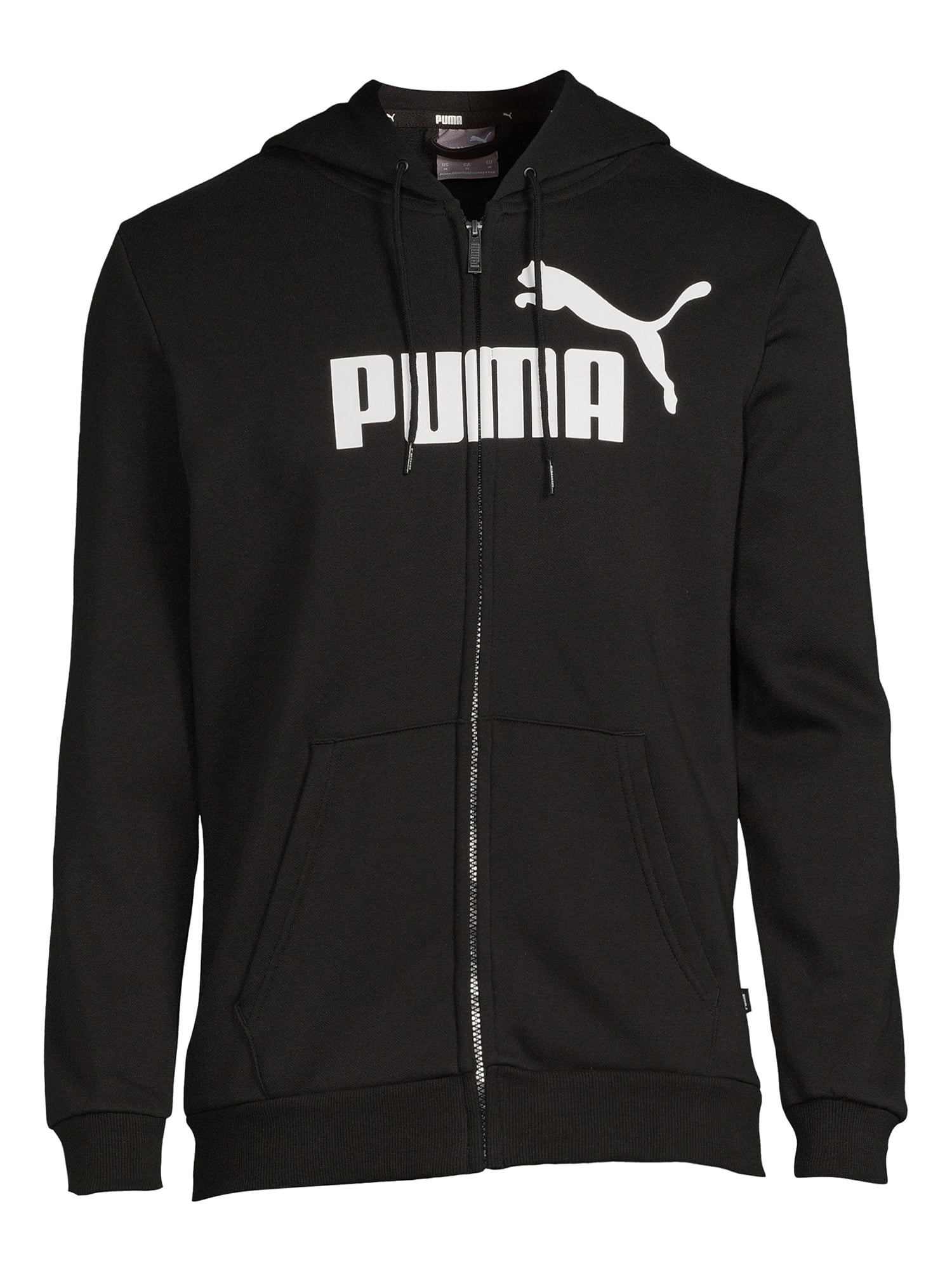 Puma Men's and Big Men's Essential Logo Full Fleece Hoodie, Sizes up XXL - Walmart.com