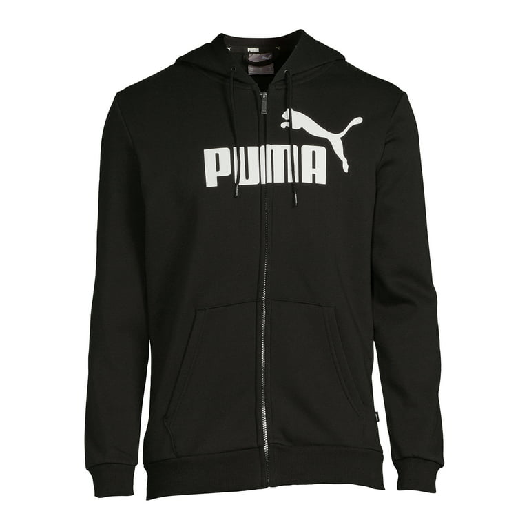 up Big Sizes Essential Puma Men\'s Fleece Full Men\'s to Zip and XXL Hoodie, Logo