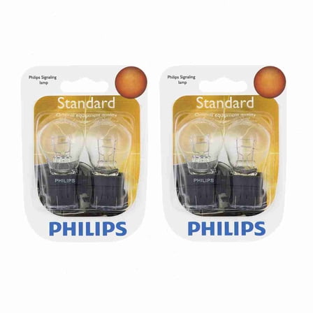 2 pc Philips 3457B2 Tail Light Bulbs