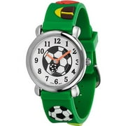 Geneva Platinum Boys' Silicone Soccer Wa