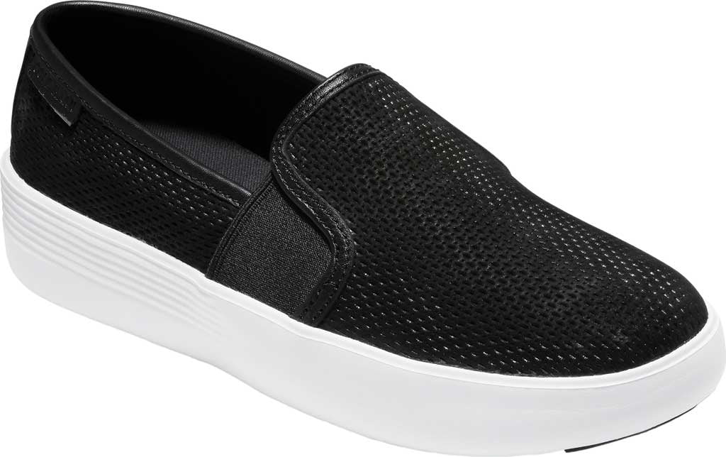 cole haan women's grand crosscourt flatform slip on sneaker