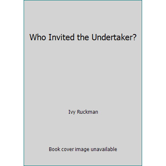 Pre-Owned Who Invited the Undertaker? (Paperback) 0064403521 9780064403528