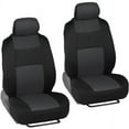 BDK PolyCloth Car Seat Covers with Floor Mats and Steering Wheel Cover