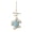 Blue, variant on Yucurem Wooden Sea Turtle Wall Hanging Ornament, Art Nautical Driftwood Turtle Wall Decor for Bathroom, Porch & Beach House (Green)