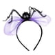 thumbnail image 5 of Diadema de Halloween para mujeres y niñas, tocado para carnaval festivo y mascarada. Púrpura, 5 of 9