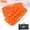 Orange, variant on OULEME Recovery Traction Boards, Off-road Track Traction Mats for Sand, Mud, and Snow - 4WD RV Truck Jeep SUV Traction Pads with Carry Bag (Red)