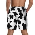 thumbnail image 4 of Goofa Milk Cow Printed Men's Swim Trunks Board Shorts Quick Dry Mens Swimming Trunks with Compression Liner,Breathable Fit Hawaii Beach Shorts-Small, 4 of 9