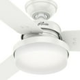 thumbnail image 6 of Hunter 60" Sentinel Fresh White Ceiling Fan with Light Kit and Remote, 6 of 9