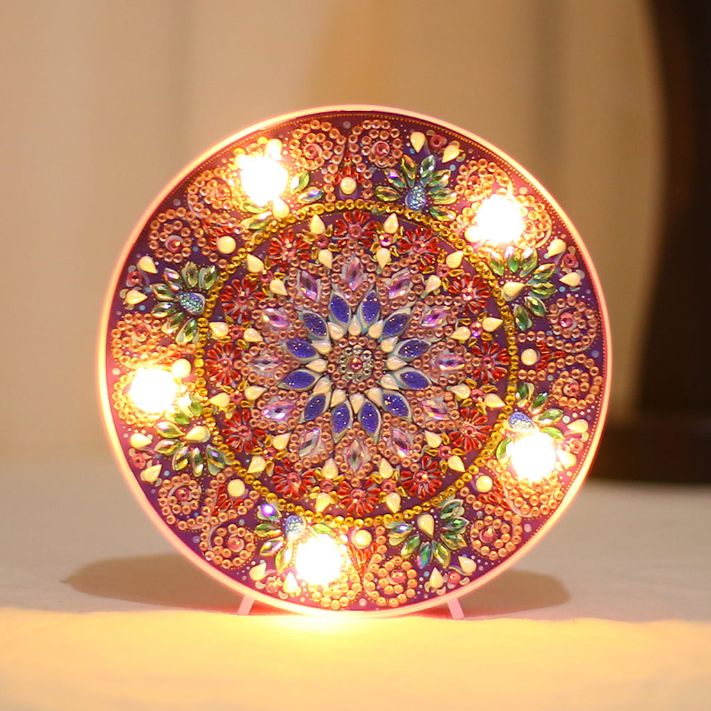 Can Be Used in Homes Etc Offices Shiiny Yellow Mandala DIY Design Small Storage Box for Storing Small Things Such as Keys and Watches