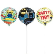 9" Foil Cinematic Licensed Birthday Balloon Assortment, 16pc