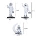 thumbnail image 2 of Estatuilla de astronauta Baoblaze Decoración de escritorio, 2 of 8