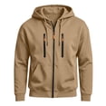 thumbnail image 6 of ZUBMGKTE Hoodies for Men Zip Up Hoodie Drawstring Casual Long Sleeve Pocket Hooded Sweatshirts, 6 of 7