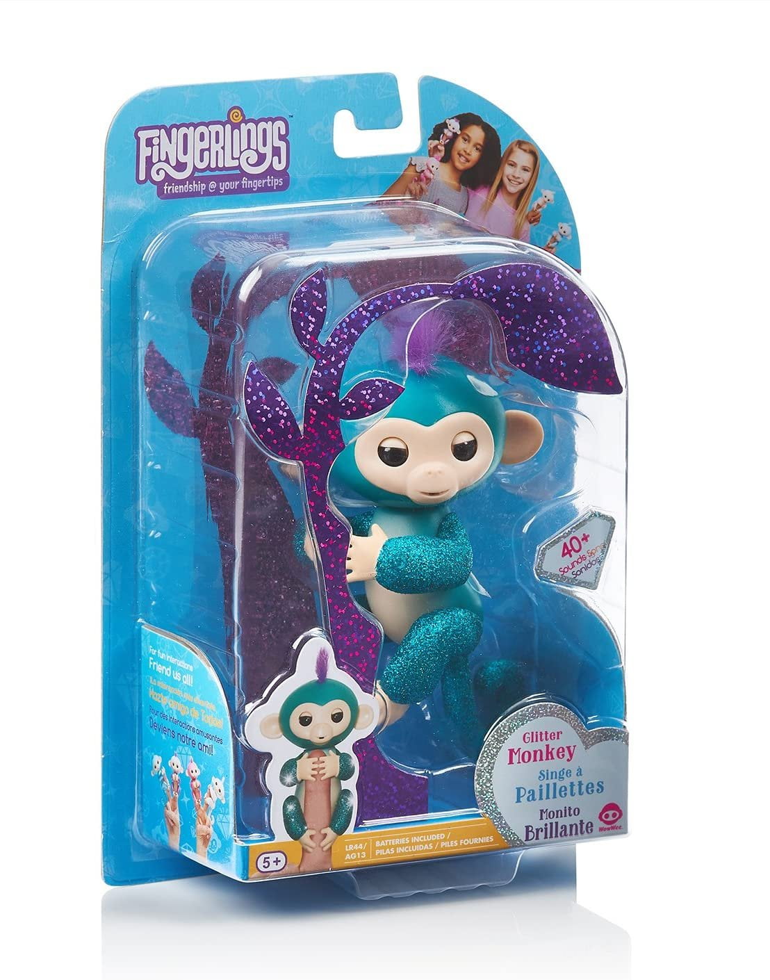 Fingerlings Liberty (Red, White & Blue Glitter) EXCLUSIVE