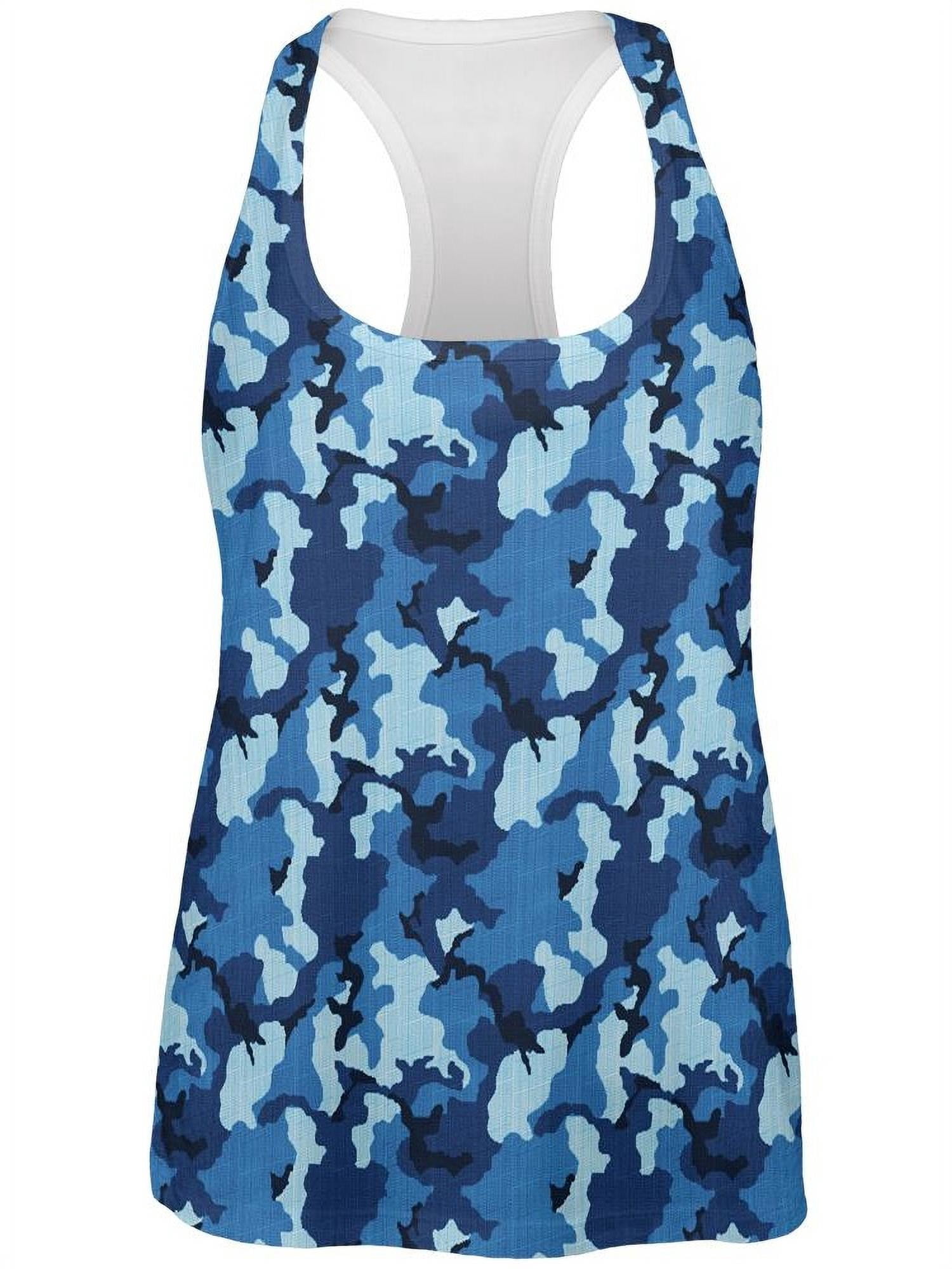Little Hunter Women's Skull Print Tank Top - Hollow Out Back, Sleeveless Casual Tee, Large/X-Large - View #10