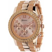 Geneva Platinum Women's Two-tone Texture