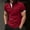Red, variant on Performance Men's Mesh Panel Polo Shirt Quick Dry Intense Workouts (Mint Green XL)