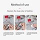 thumbnail image 5 of 1-3X Clothes stain removal wet wipes no washing cleaning dirt and oil removal wipes small white shoes jacket dirt removal wet wipes, 5 of 5