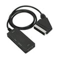 thumbnail image 1 of Convertisseur Interface Multimédia HD vers SCART, Adaptateur PAL AV Stéréo Stable Universel pour PS3 pour Lecteurs DVD, 1 of 8