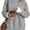 Grey, variant on Womens Oversized Crewneck Sweatshirt - Teacher Outfits Fall Long Sleeve Top