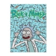 thumbnail image 1 of Manta de felpa suave y cómoda de Rick y Morty, manta de franela cálida y ligera para sofá cama de 50 x 40 pulgadas, 1 of 8
