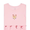 thumbnail image 2 of Holiday Time Toddler Girls' Christmas Tutu Dress with Long Sleeves, Sizes 12M-5T, 2 of 3