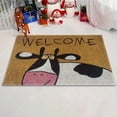 thumbnail image 3 of Guanhe Funny Doormats, Cow Floor Mat Household Entrance Door Slip And Dirt Floor Mat Bathroom Entrance Water Absorbing And Slip Floor Mat, 3 of 5
