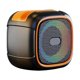 thumbnail image 1 of Altavoz portátil Bluetooth con soporte para teléfono, caja de música estéreo, práctico para exteriores, pequeño Naranja, 1 of 9