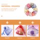 thumbnail image 3 of KAKOWELY 100 bolsas de organza con cordón, pequeñas bolsas para regalos, joyas, recuerdos de fiesta, bolsas de dulces, 3 of 5