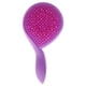thumbnail image 2 of Cepillo para el cabello Michel Mercier The Girlie Detangler Brush Normal Rosa-Púrpura 1 pieza, 2 of 3