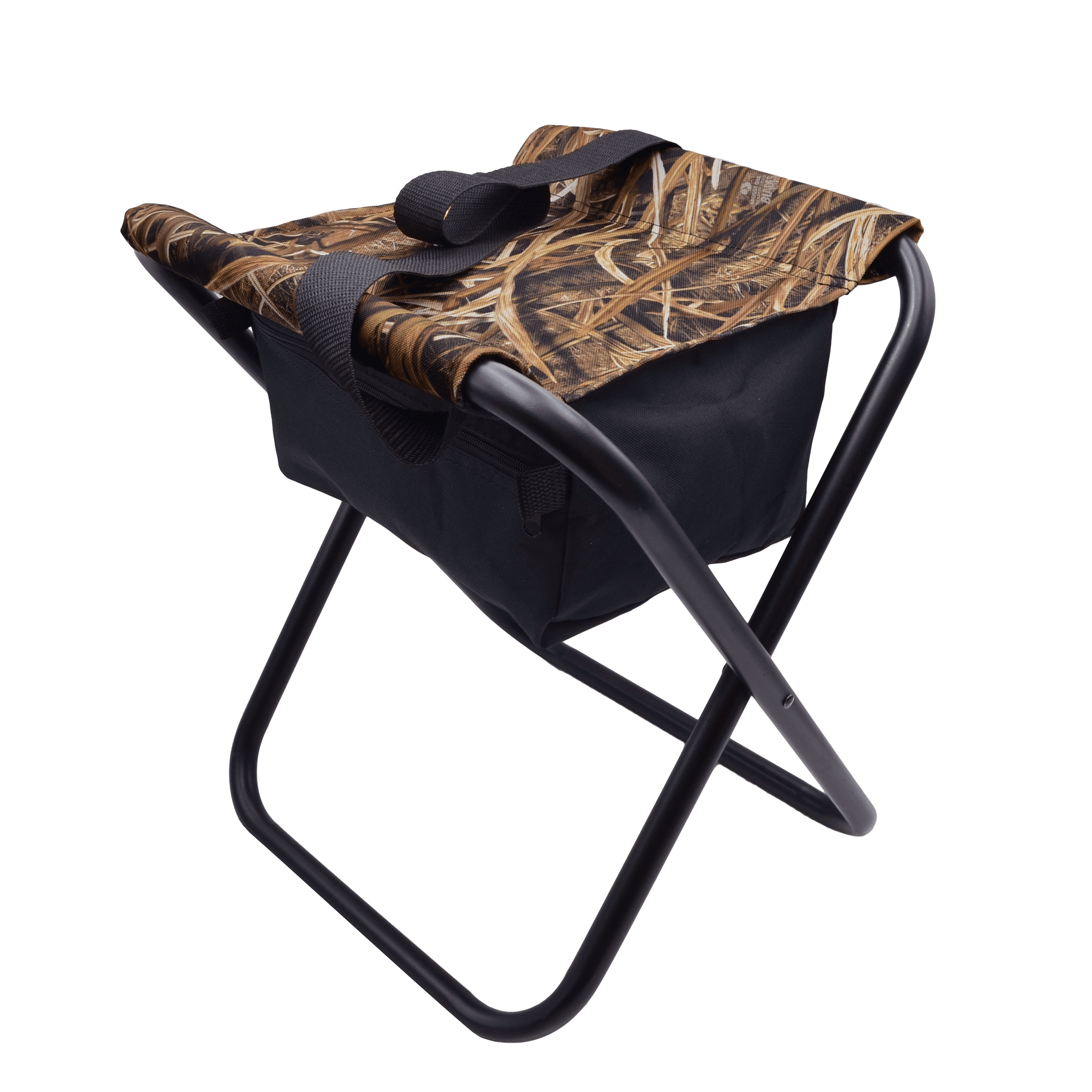 Mossy Oak Hunting Stool with Bag, Shadow Grass Blades Camo, 225 lb capacity